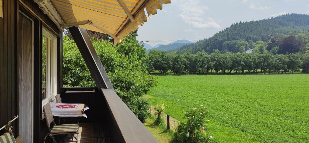 Ferienwohnung Belchenblick ชเตาเฟิน เอม บรายสเกา ภายนอก รูปภาพ